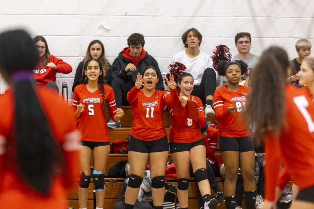 Knox Girls Volleyball Action Photo